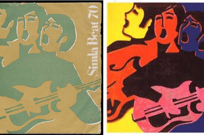 Simla Beat 1970 LP front cover (two prints), Image Source: Garage Hangover (left) Weirdorecords (right) Simla Beat 1970 LP front cover (two prints), Image Source: Garage Hangover (left) Weirdorecords (right)
