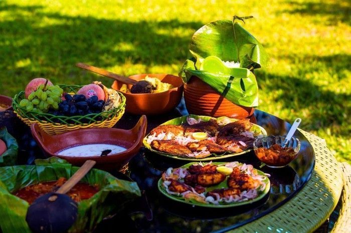 Authentic food at Vini's Farm